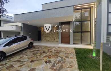 Imagem: A casa em condomínio possui 3 Dormitórios, 3 Banheiros, 4