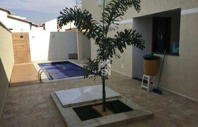 Imagem: A casa em condomínio possui 3 Dormitórios, 1 Banheiro, 5 Vagas