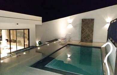 Imagem: Linda casa estilo contemporâneo no condomínio Alphaville em