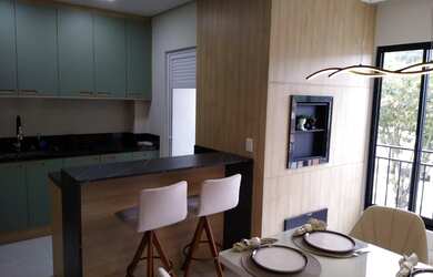 Imagem: O apartamento possui 2 Dormitórios, 2 Banheiros, 1 Vaga na