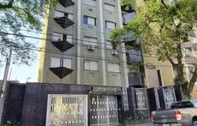 Imagem: O apartamento possui 2 Dormitórios, 1 Banheiro, 2 Vagas na