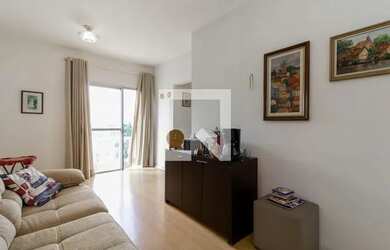 Imagem: O apartamento possui 1 Dormitório, 1 Banheiro, 1 Vaga na garagem