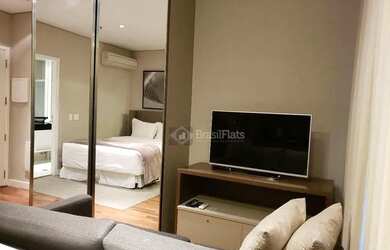 Imagem 3: Flat com 1 dormitório para alugar, 35 m² por R$ 8.400,00/mês - Vila...