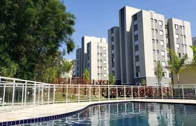 Imagem: O apartamento possui 2 Dormitórios, 2 Banheiros, 1 Vaga na