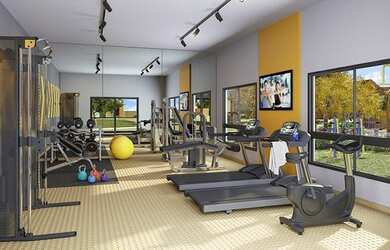 Imagem: A casa em condomínio possui 2 Vagas na garagem, 109m² de Área