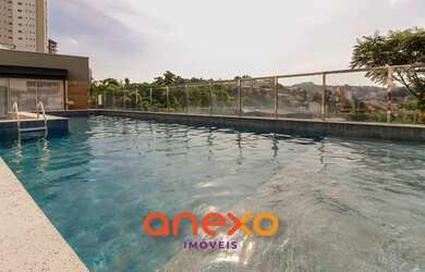 Imagem: O apartamento possui 1 Dormitório, 1 Banheiro, 1 Vaga na garagem