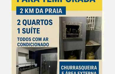 Imagem: O apartamento possui 2 Dormitórios, Acomodam 6 pessoas, 1 Vaga