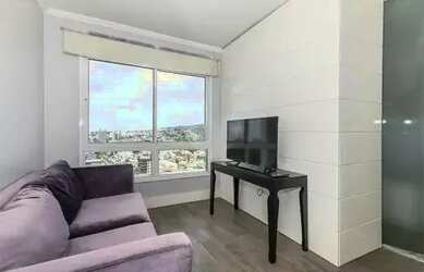 Imagem: O apartamento possui 1 Dormitório, 1 Banheiro, 36m² de Área