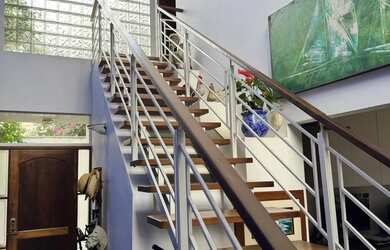 Imagem 5: Casa estilo descolada, pé direito duplo, dando o charme aos ambientes