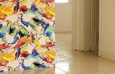 Imagem: O apartamento possui 1 Dormitório, 1 Banheiro, 1 Vaga na garagem