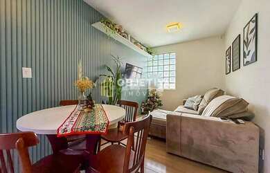 Imagem: O apartamento possui 2 Dormitórios, 1 Banheiro, 1 Vaga na garagem