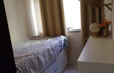 Imagem: A kitnet possui 2 Dormitórios, 2 Banheiros, Imóvel mobiliado