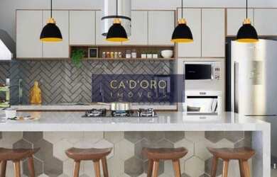 Imagem: A casa em condomínio possui 3 Dormitórios, 3 Banheiros, 2