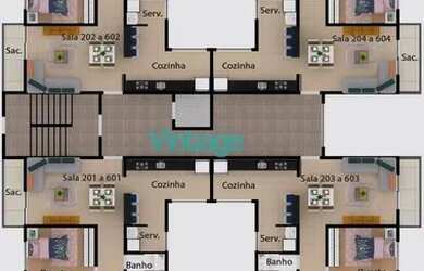 Imagem 9: APARTAMENTO 03 QTOS 01 SUITE 01 VGA NO BAIRRO SANTA CRUZ IND. EM CONTAGEM