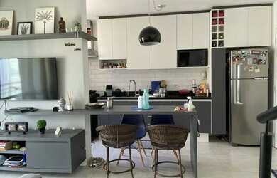 Imagem: O apartamento possui 2 Dormitórios, 2 Banheiros, 1 Vaga na