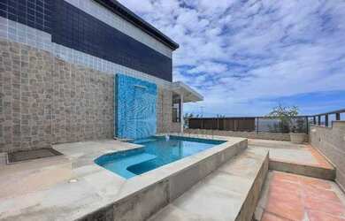 Imagem: O apartamento na cobertura possui 5 Dormitórios, 5 Banheiros