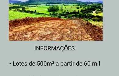 Imagem: O terreno possui 500m² de Área, Imóvel novo e está localizado