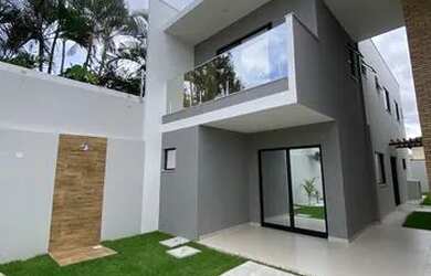 Imagem: A casa possui 3 Dormitórios, 3 Banheiros, 3 Vagas na garagem