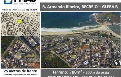 Imagem: O terreno está localizado em Recreio Dos Bandeirantes, Rio