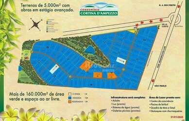 Imagem: O terreno possui 5.000m² de Área e está localizado em Chácara