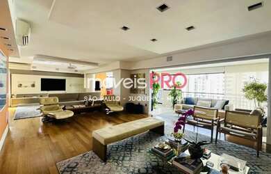 Imagem: O apartamento possui 4 Dormitórios, 5 Banheiros, 5 Vagas na