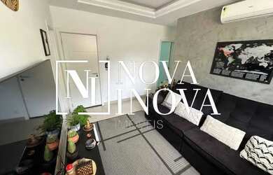 Imagem: O apartamento na cobertura possui 2 Dormitórios, 2 Banheiros