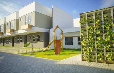 Imagem: A casa em condomínio possui 3 Dormitórios, 2 Banheiros, 2