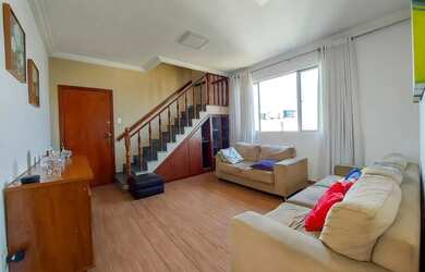 Imagem: O apartamento na cobertura possui 4 Dormitórios, 1 Banheiro