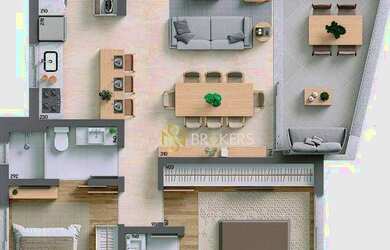 Imagem 15: Apartamento à venda, 88 m² por R$ 975.569,00 - Água Verde - Curitiba/PR