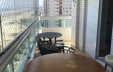 Imagem 7: Apartamento Praia Grande Aviação frente mar 3 suítes sacada gourmet...