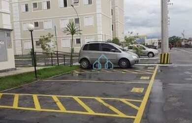 Imagem: O apartamento possui 2 Dormitórios, 1 Banheiro, 1 Vaga na garagem