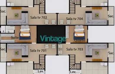 Imagem 7: APARTAMENTO 03 QTOS 01 SUITE 01 VGA NO BAIRRO SANTA CRUZ IND. EM CONTAGEM