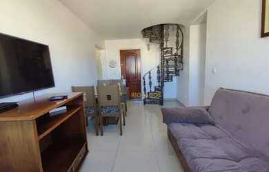 Imagem: O apartamento na cobertura possui 3 Dormitórios, 3 Banheiros