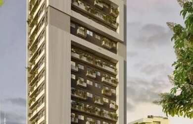 Imagem: O apartamento possui 1 Dormitório, 1 Banheiro, 1 Vaga na garagem