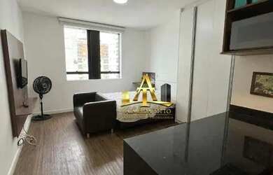 Imagem 3: Excelente Studio para locação mobiliado no Condomínio Selenita - Bairro...