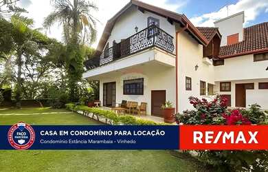 Imagem: A casa em condomínio possui 4 Dormitórios, 5 Banheiros, 2