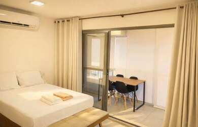 Imagem: O studio possui 1 Dormitório, 1 Banheiro, 25m² de Área, Imóvel