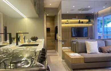 Imagem: O apartamento possui 1 Dormitório, 1 Banheiro, 28m² de Área