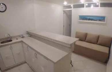 Imagem: O apartamento possui 1 Dormitório, 1 Banheiro, 36m² de Área