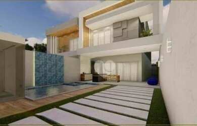 Imagem: A casa em condomínio possui 5 Dormitórios, 2 Banheiros, 2