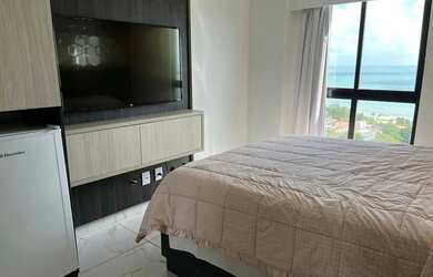 Imagem: O apartamento possui 2 Dormitórios, 1 Banheiro, 1 Vaga na garagem