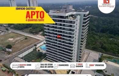 Imagem: O apartamento possui 4 Dormitórios, 1 Banheiro, 1 Vaga na garagem