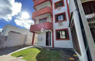 Imagem: O apartamento possui 1 Dormitório, 1 Banheiro, 1 Vaga na garagem