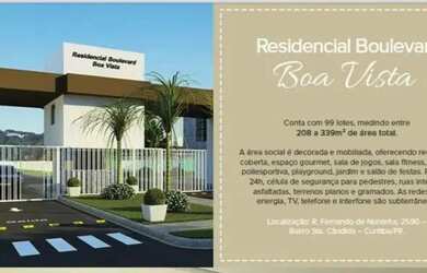 Imagem: O terreno possui 153m² de Área e está localizado em Santa