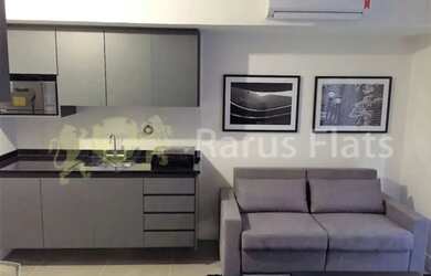 Imagem: O studio possui 1 Dormitório, 1 Banheiro, 1 Vaga na garagem