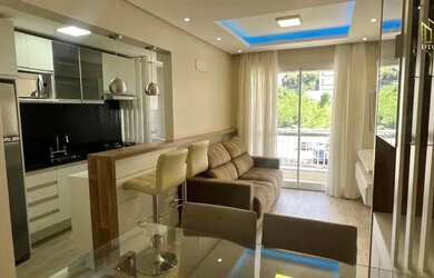 Imagem: O apartamento possui 2 Dormitórios, 2 Banheiros, 1 Vaga na