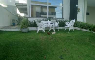 Imagem: A casa possui 4 Dormitórios, 4 Banheiros, 3 Vagas na garagem