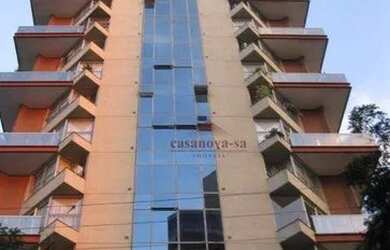 Imagem: O apartamento possui 1 Dormitório, 2 Banheiros, 2 Vagas na