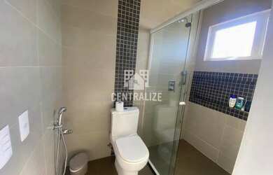 Imagem: O apartamento possui 1 Dormitório, 1 Banheiro, 1 Vaga na garagem