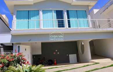 Imagem: A casa em condomínio possui 4 Dormitórios, 5 Banheiros, 5